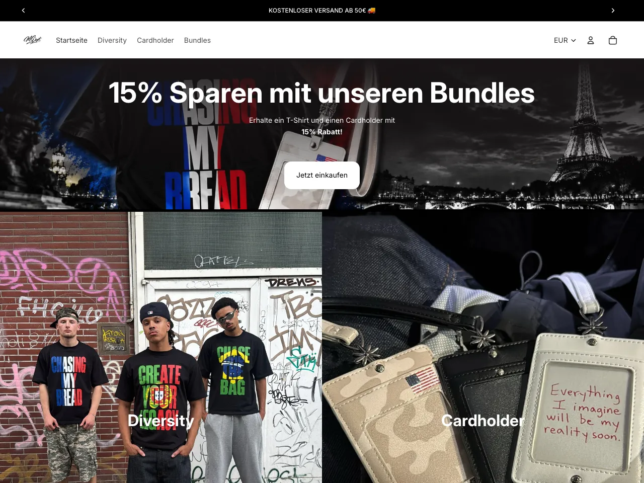 Vorschau der Website MC Department